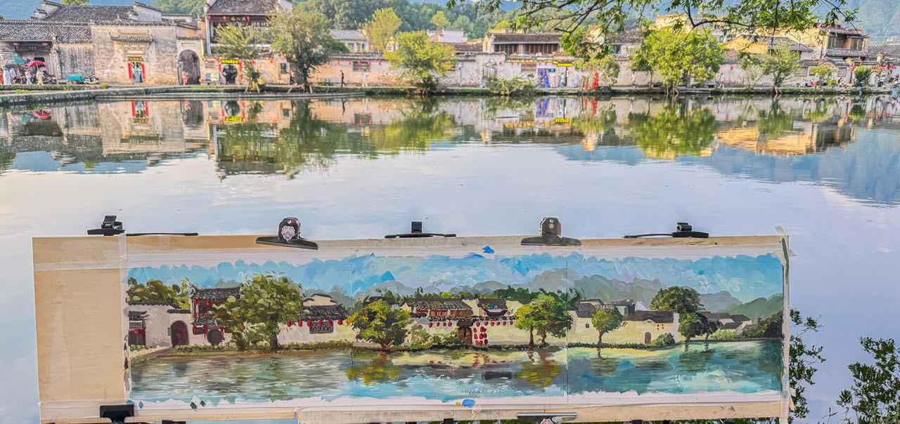 “桃花源里过大年”摄影擂台赛